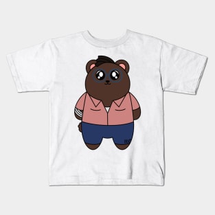 Claudette Morel Bear Kids T-Shirt